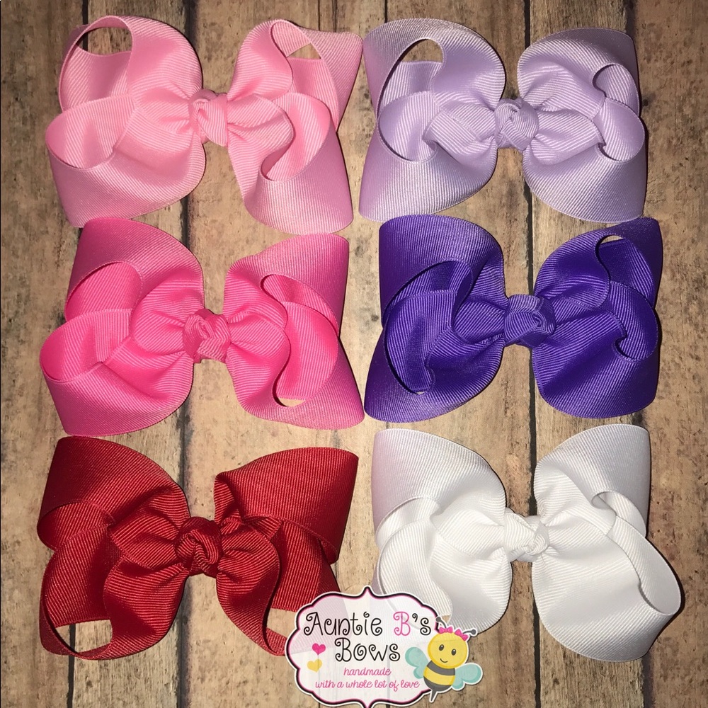 NEW Boutique Style Hair Bow Set